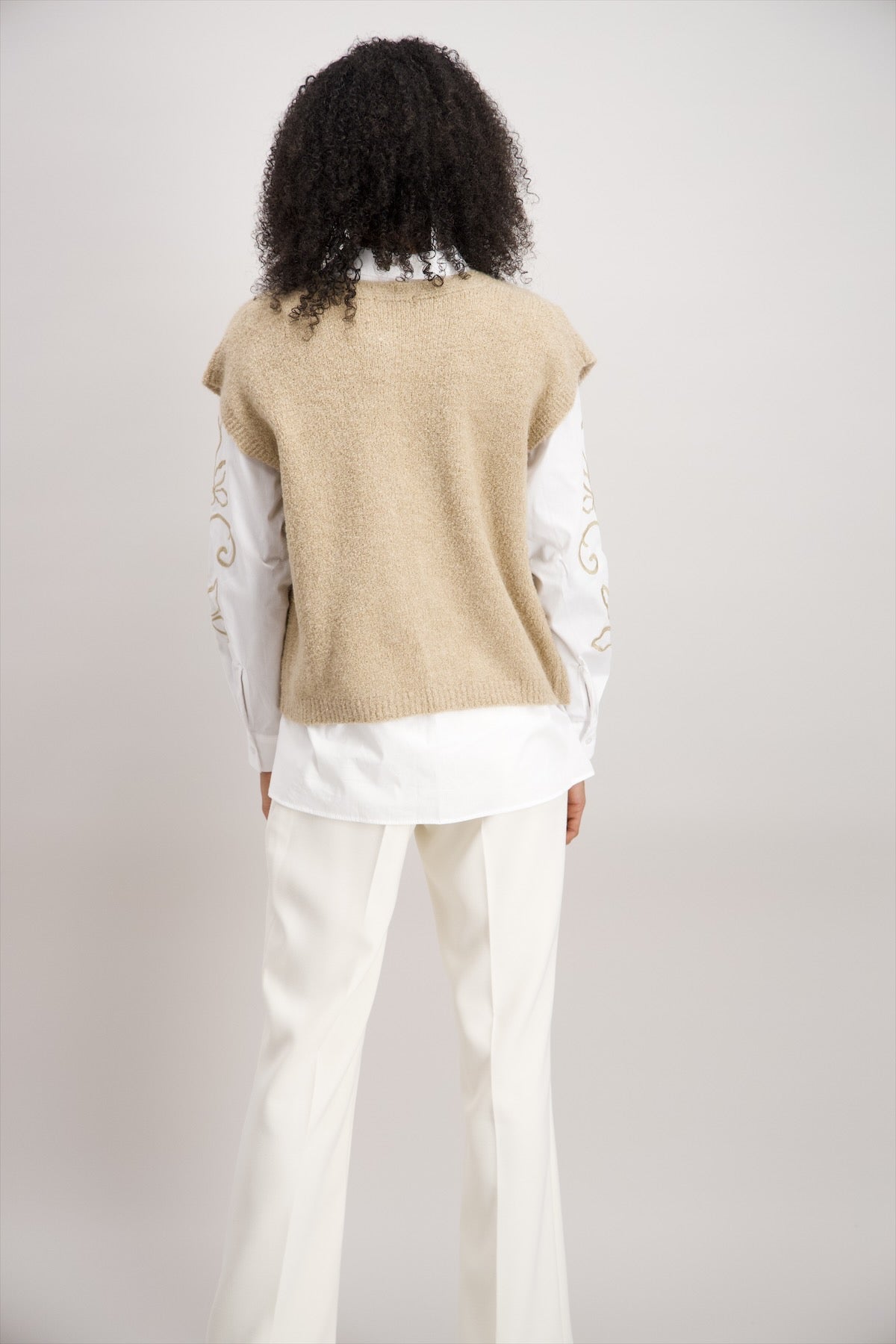 Gilet pull Beige Signe Nature ( 843114/2 )