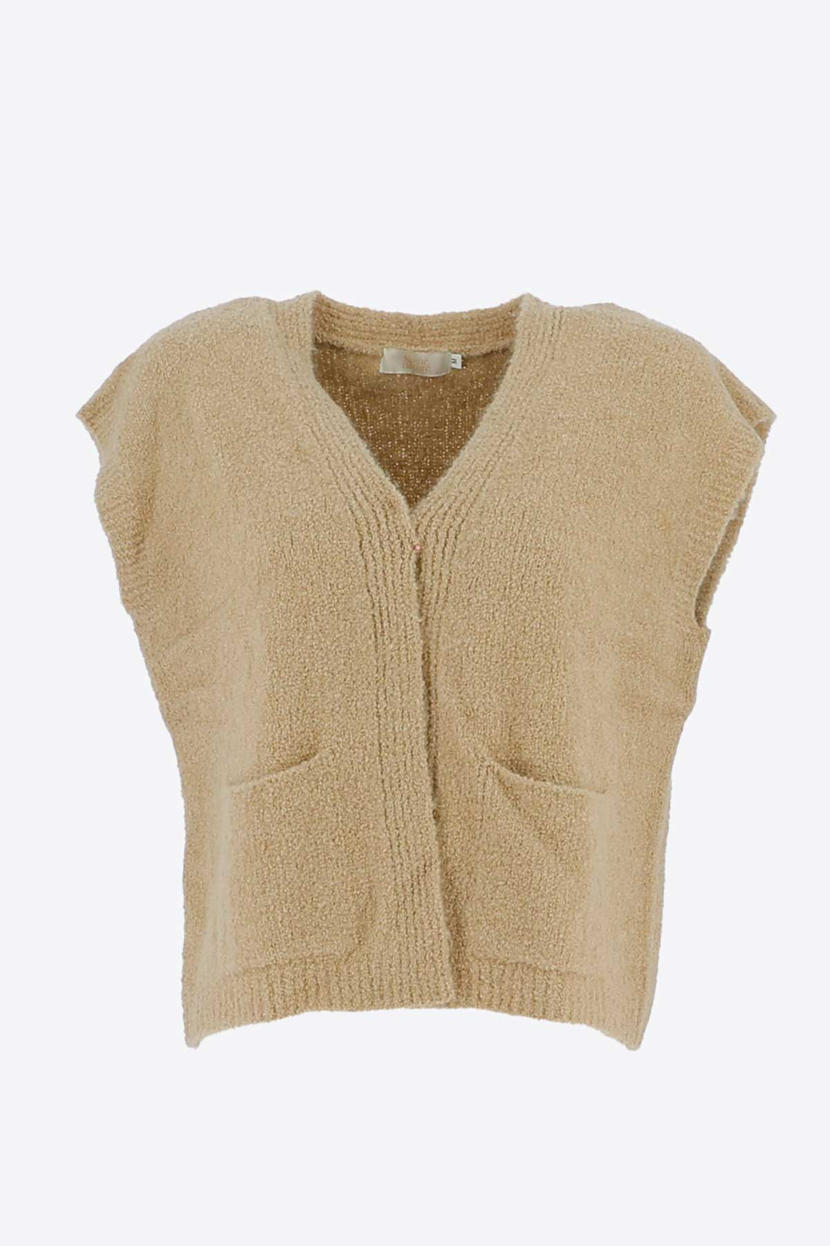 Gilet pull Beige Signe Nature ( 843114/2 )