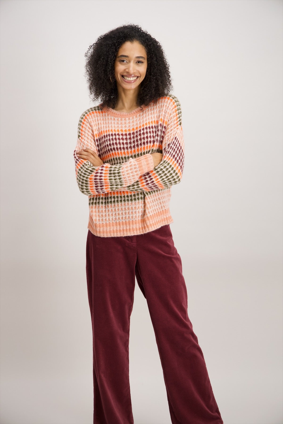 Pull Bordeaux Signe Nature ( 842161/04 )