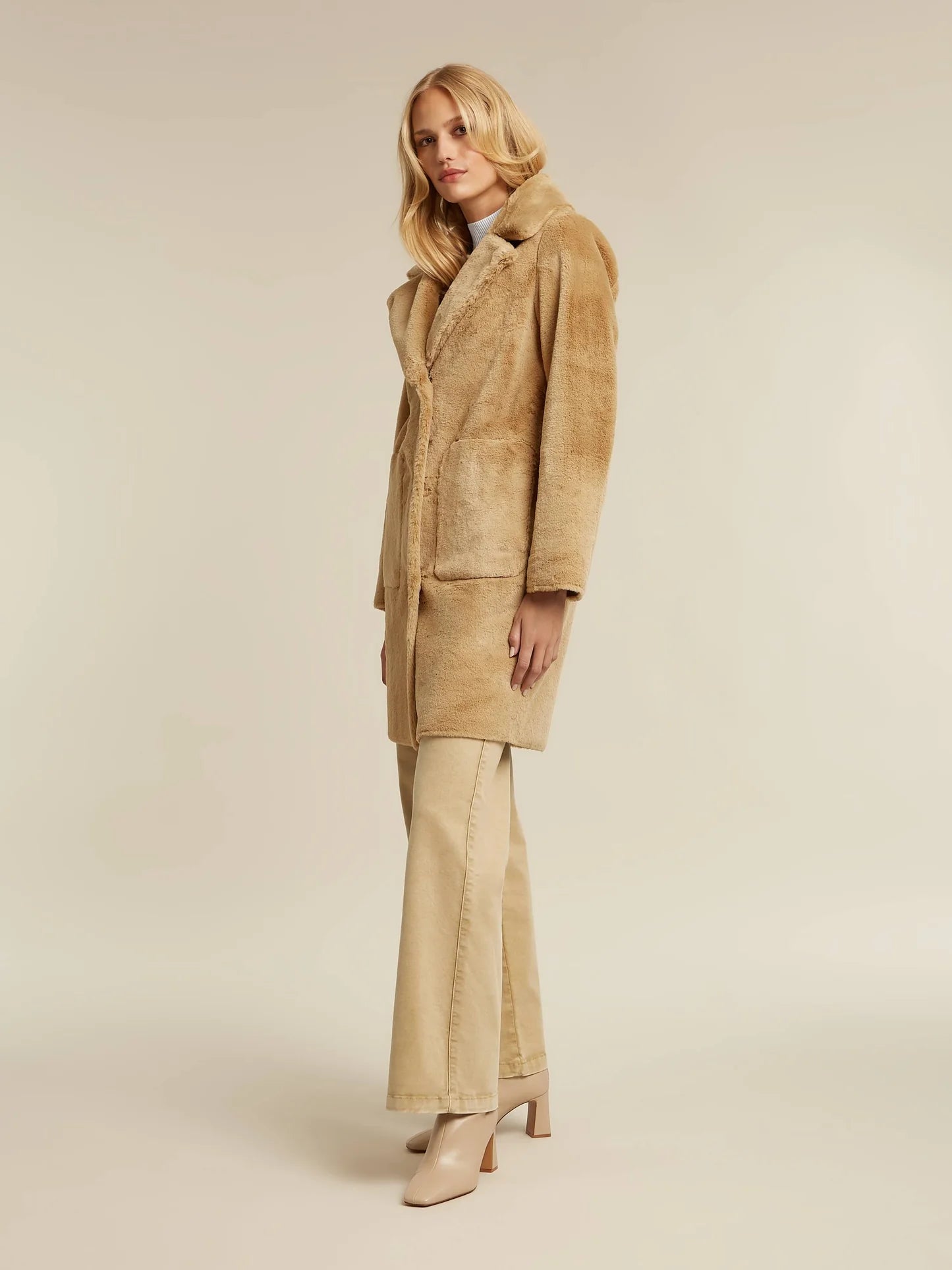 Manteau Camel Beaumont ( Favem/2700 )