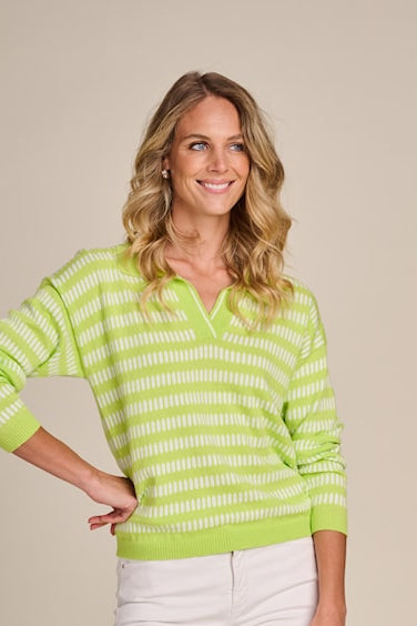 Pull Groen Due Amanti ( Fraser/Leaf )