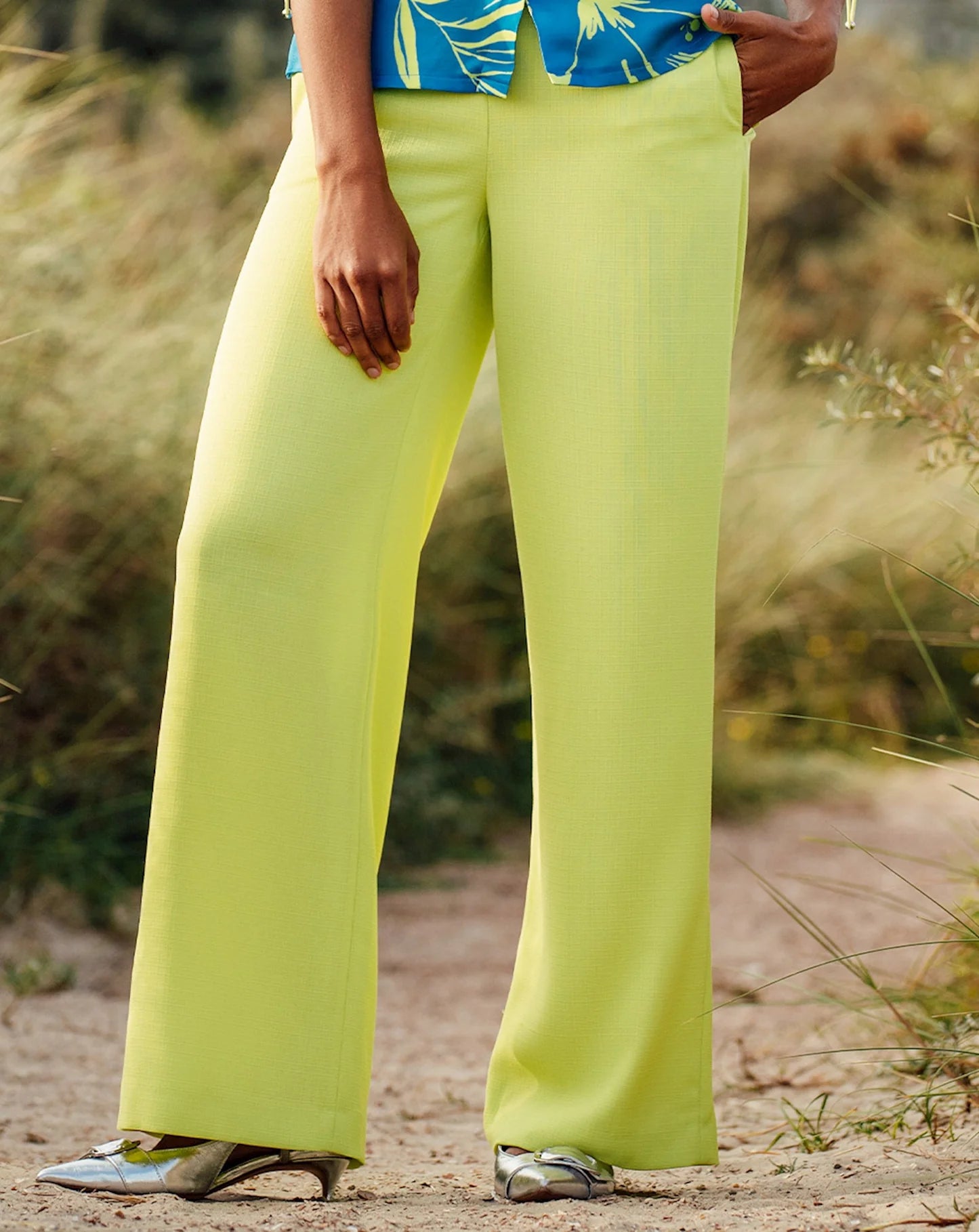Pantalon Vert Accent Fashion (Glance 18511/Neon)