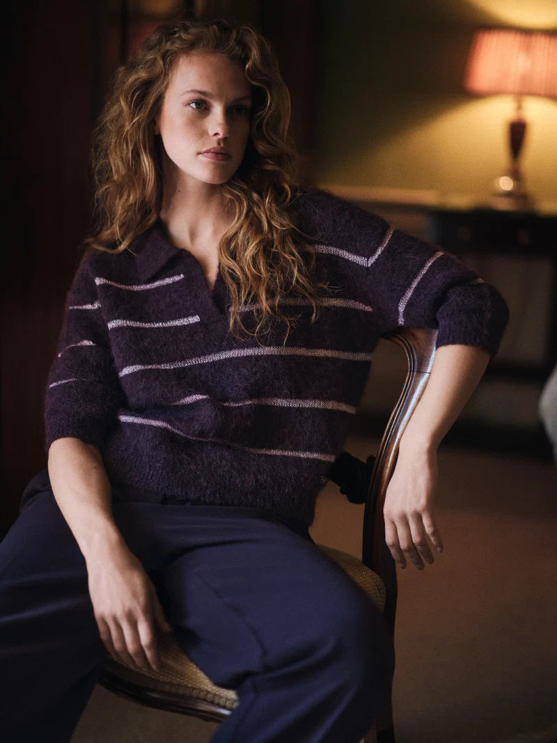 Pull Pruimkleur Beaumont ( Helene/4590 )