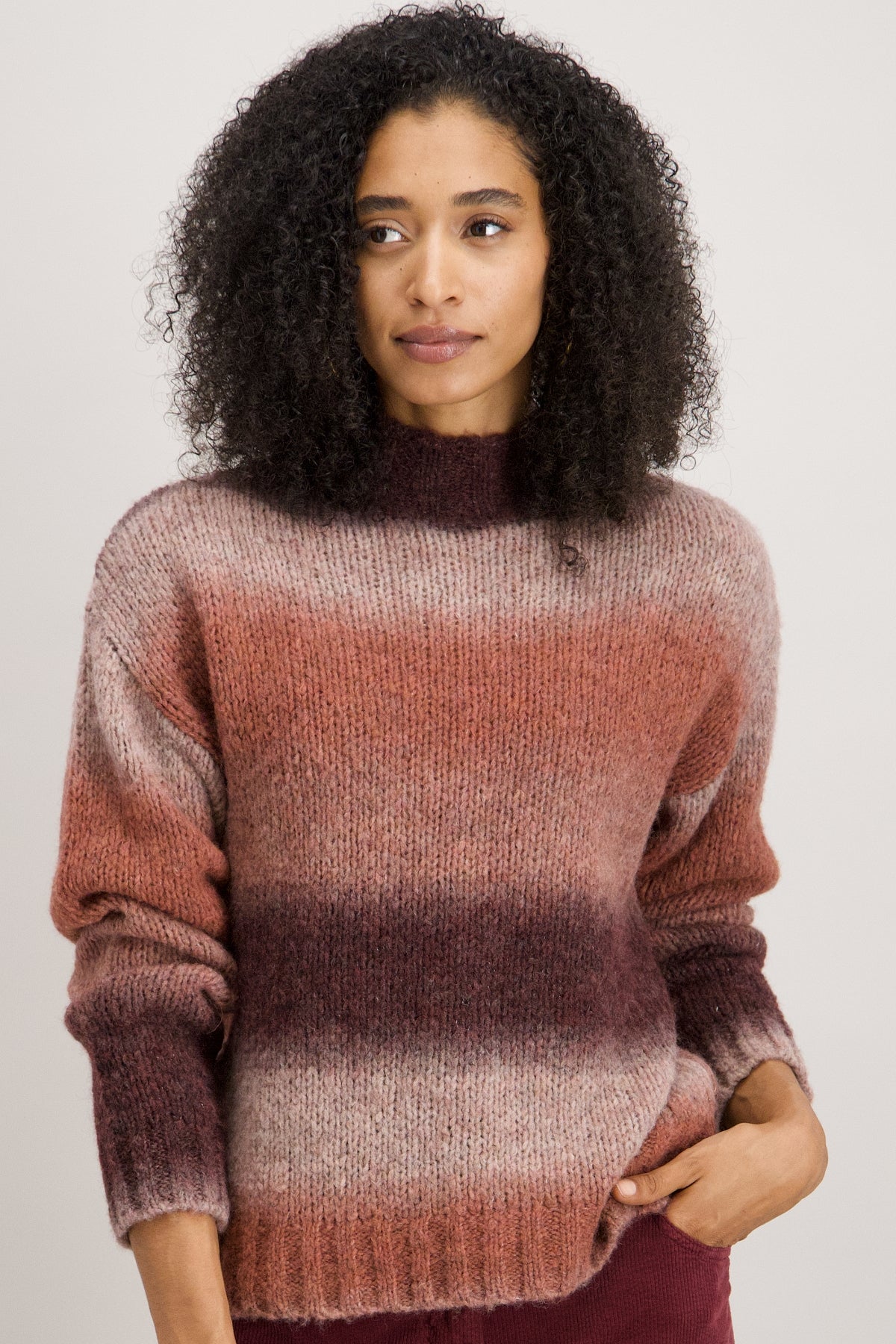 Pull Bordeaux Signe Nature ( 842144/14 )
