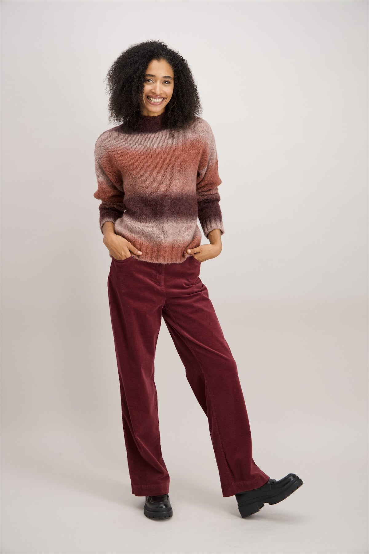 Pull Bordeaux Signe Nature ( 842144/14 )