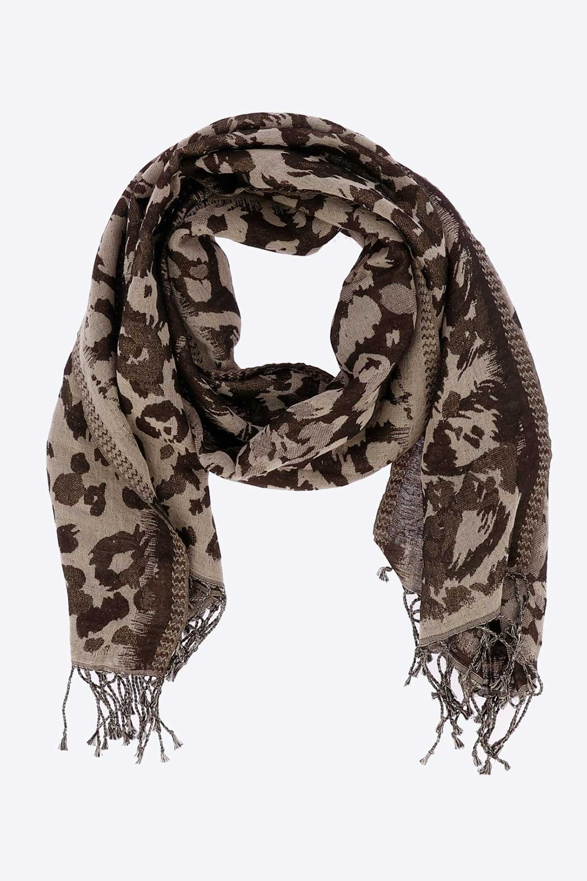 Sjaal Bruin Signe Nature ( 972072/03 )