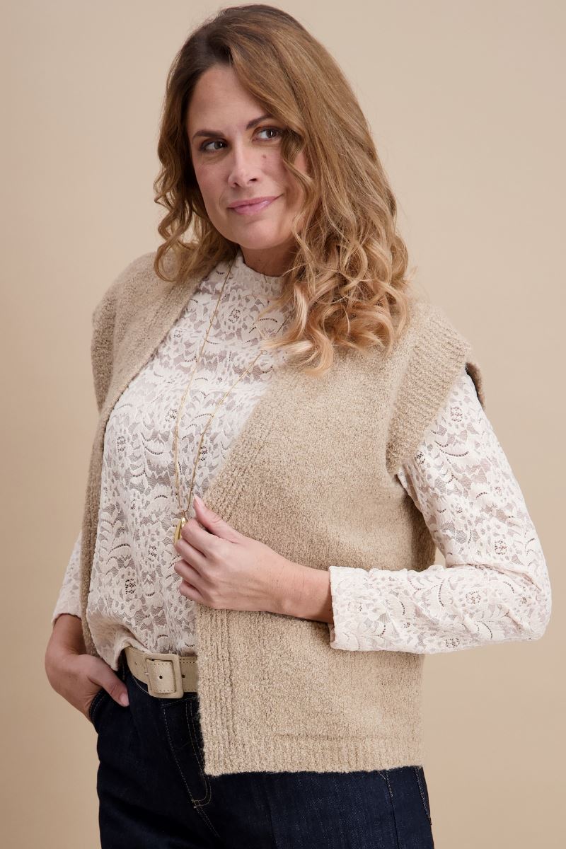 Giletpull Beige Signe Nature ( 843138/2 )