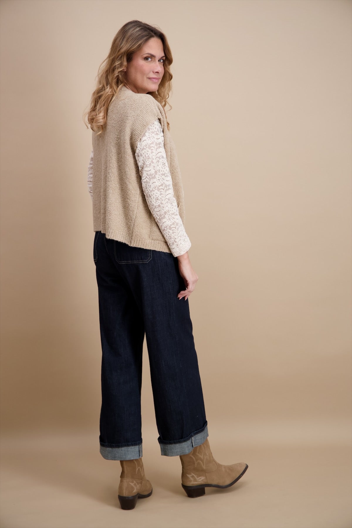 Giletpull Beige Signe Nature ( 843138/2 )