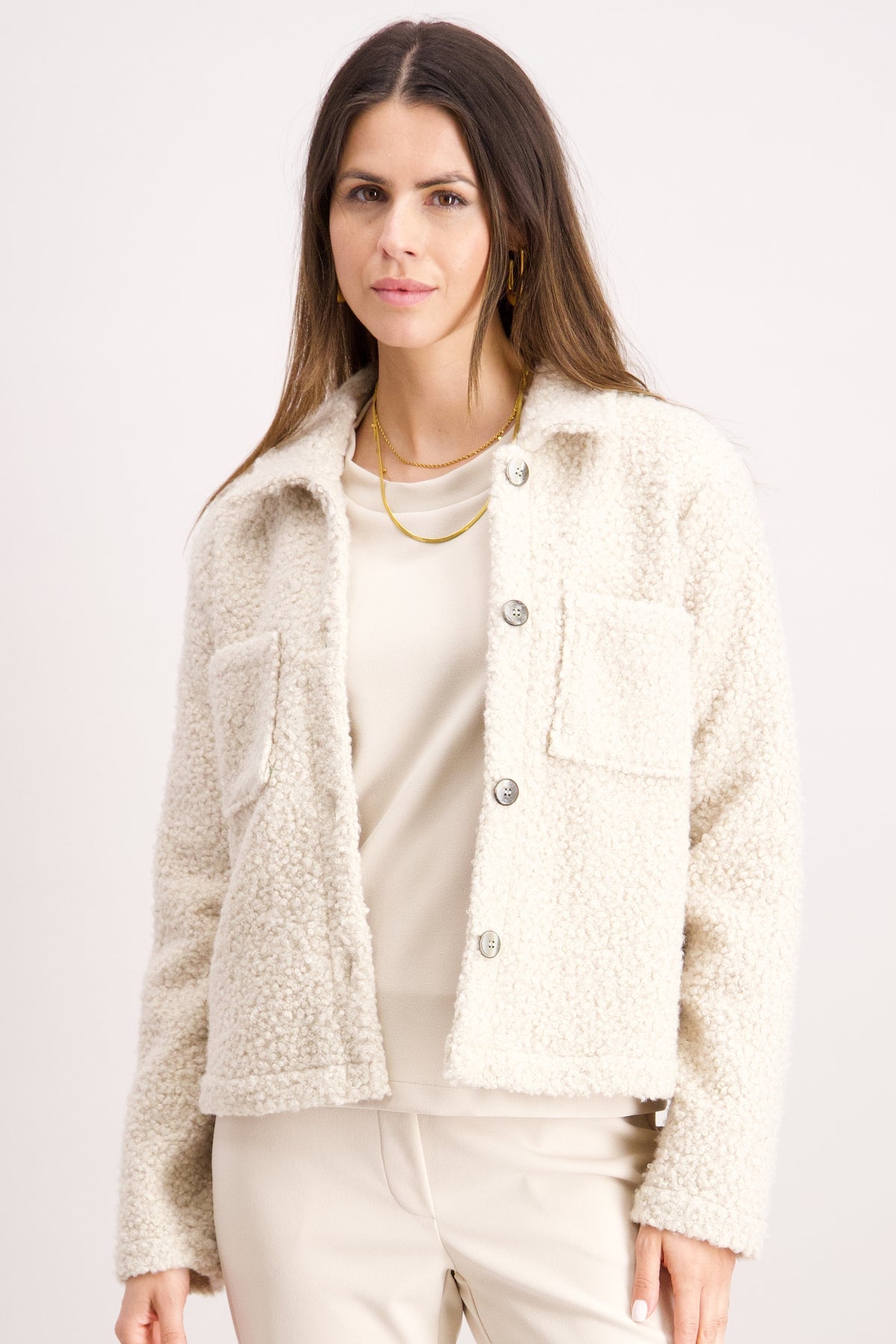 Cardigan Beige Signe Nature ( 845096/1 )
