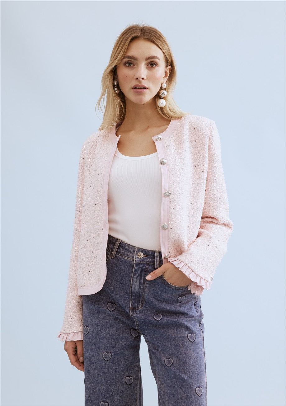 Gilet rose Leo & Ugo ( Ke377/Rose )