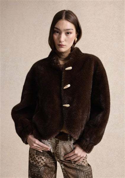 Vest Bruin Leo & Ugo ( Kh970/Dark Brown )