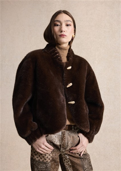 Vest Bruin Leo & Ugo ( Kh970/Dark Brown )