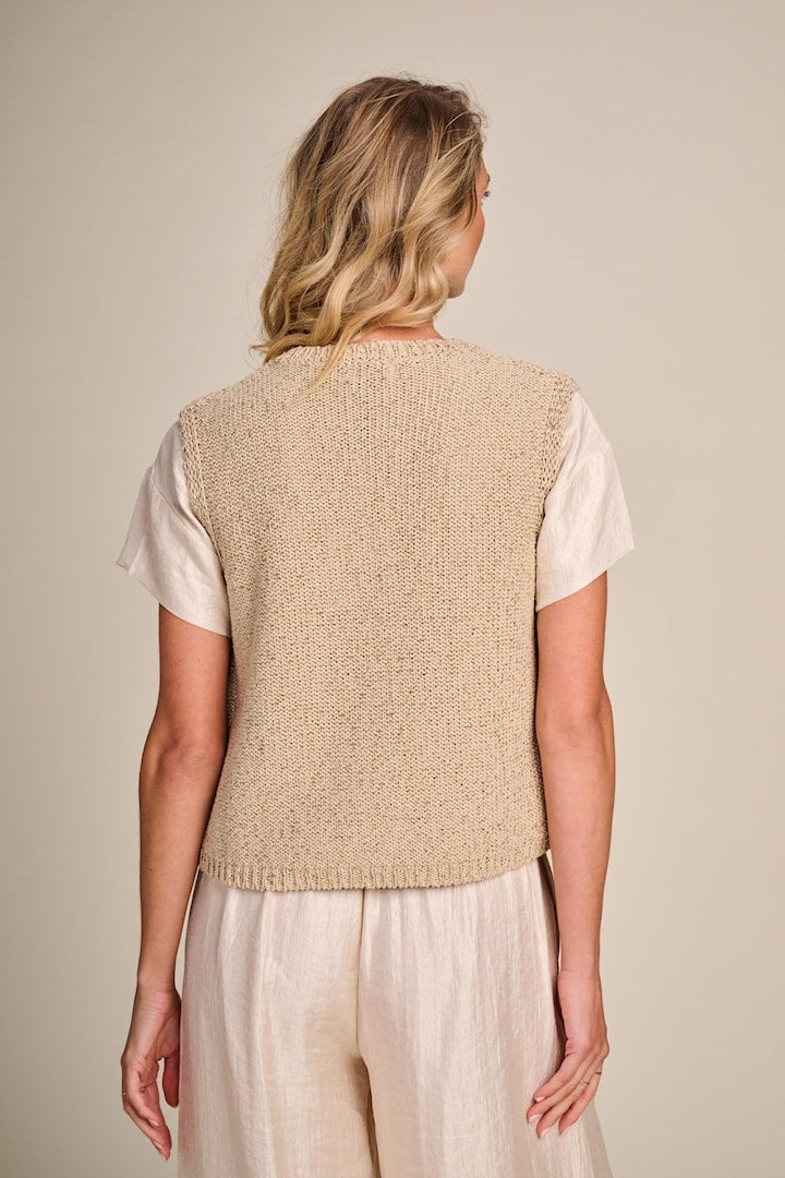 Pull Ecru Due Amanti ( Kami/Beige/Gold )
