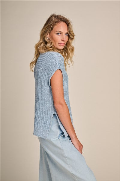 Pull Bleekblauw Due Amanti ( Koybe/Celest )