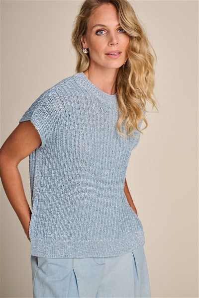Pull Bleekblauw Due Amanti ( Koybe/Celest )