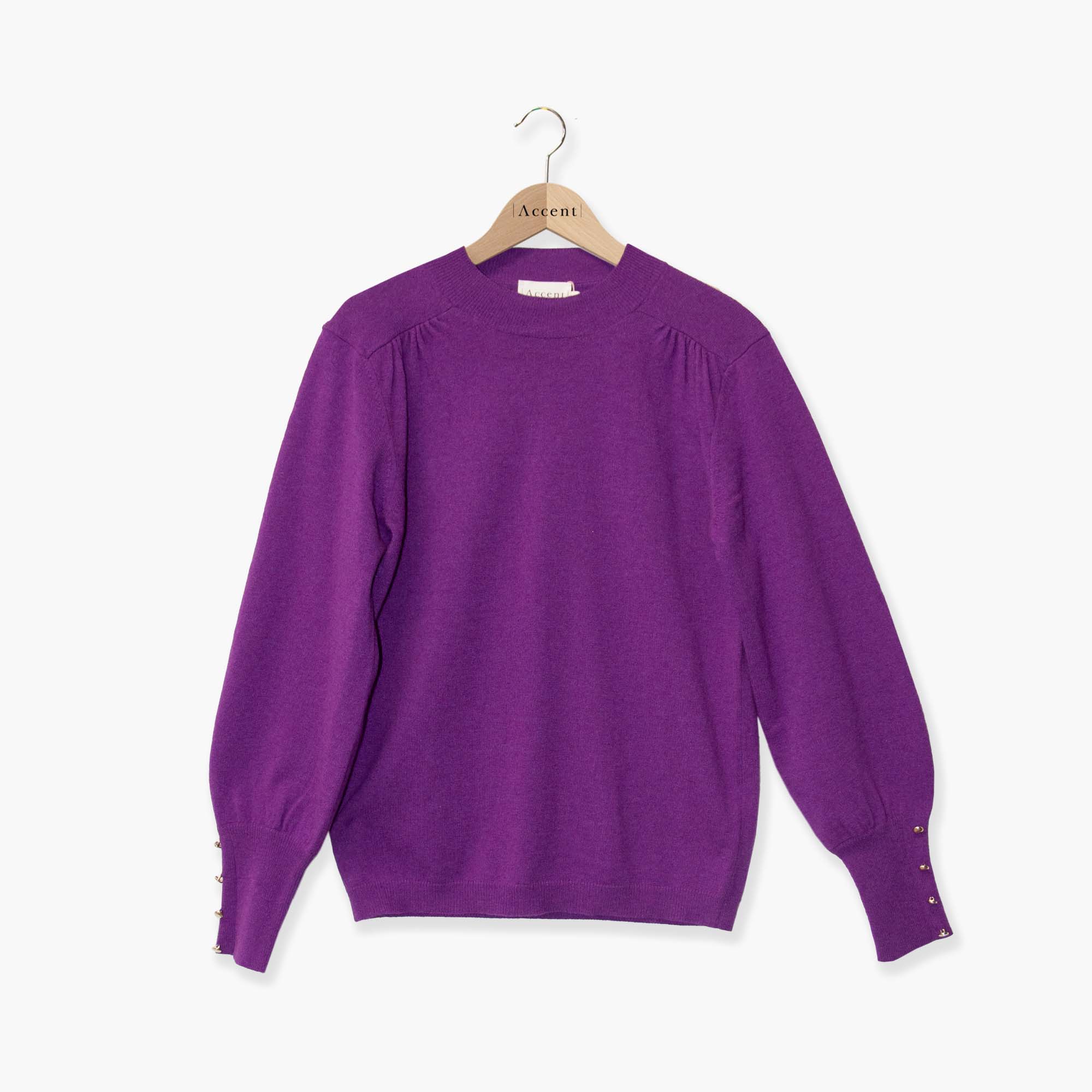 Pull Violet Accent Fashion ( Livonia/Purp )