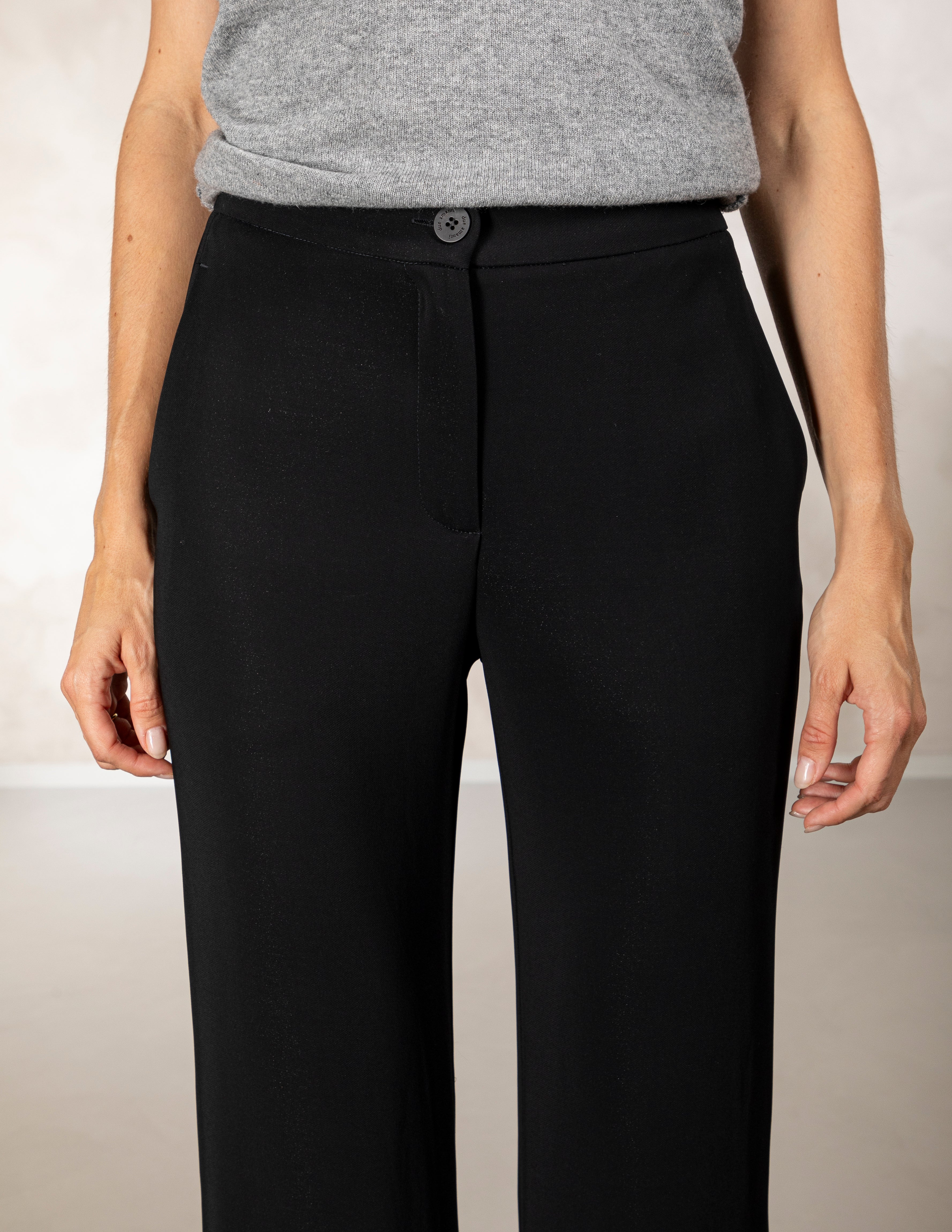 Pantalon noir Due Amanti (Luce/Noir)