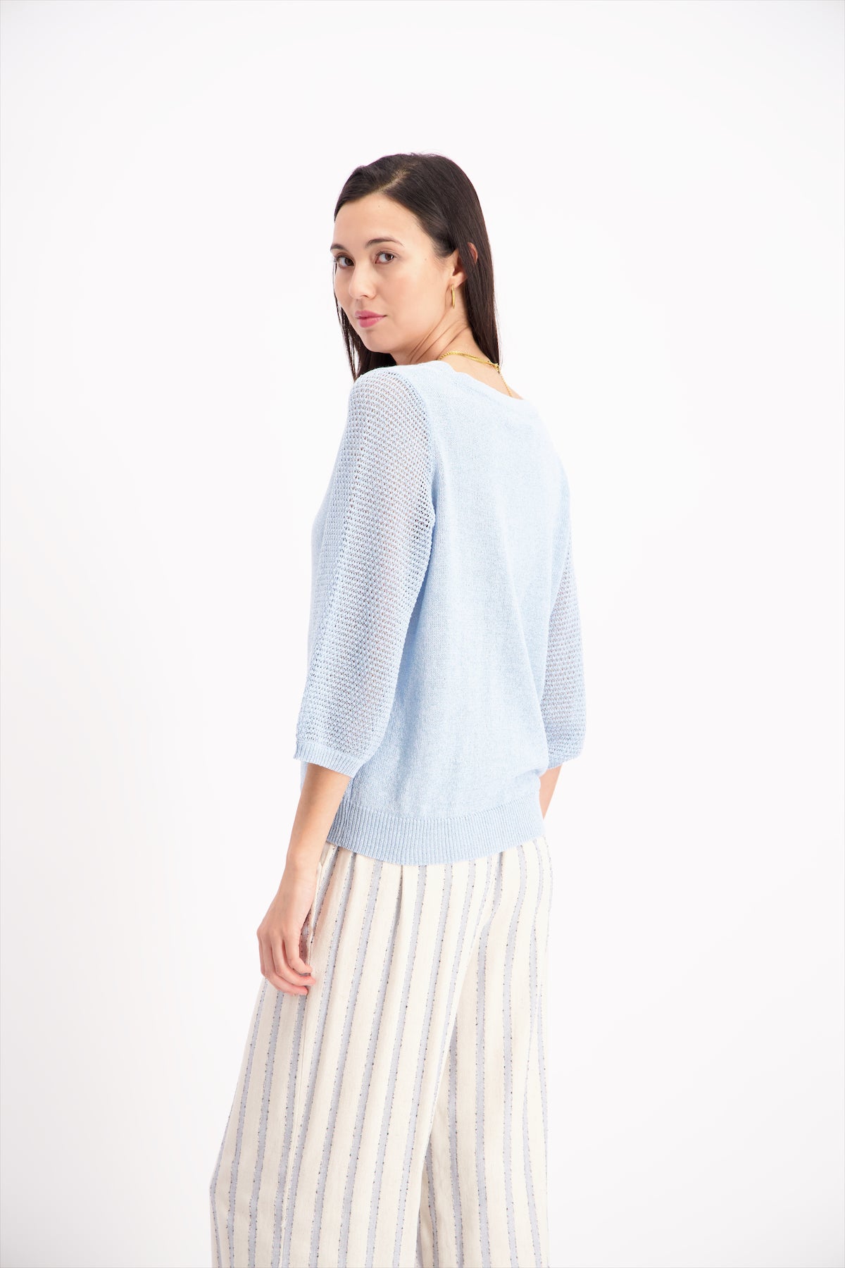 Pull Blauw Signe Nature ( 842112/6 )