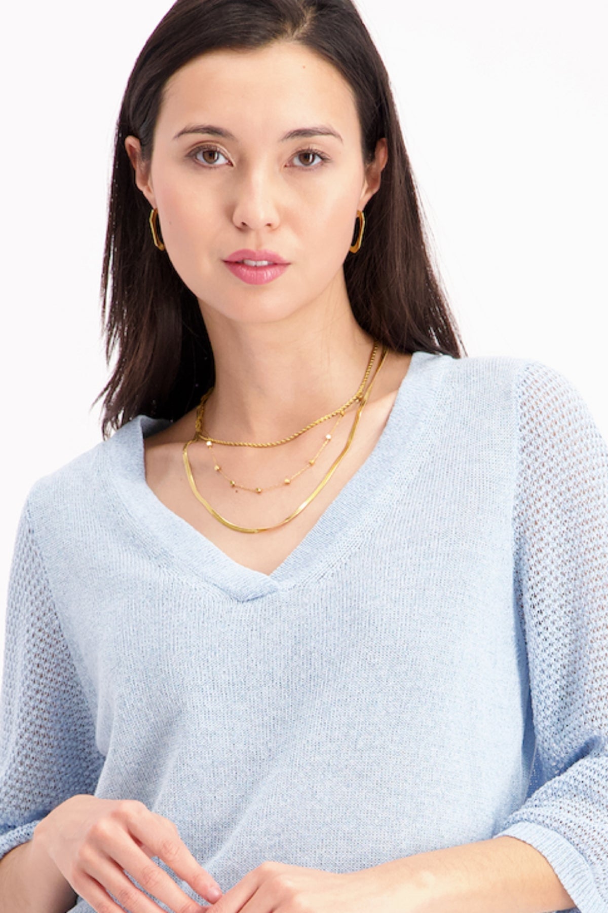 Pull Blauw Signe Nature ( 842112/6 )