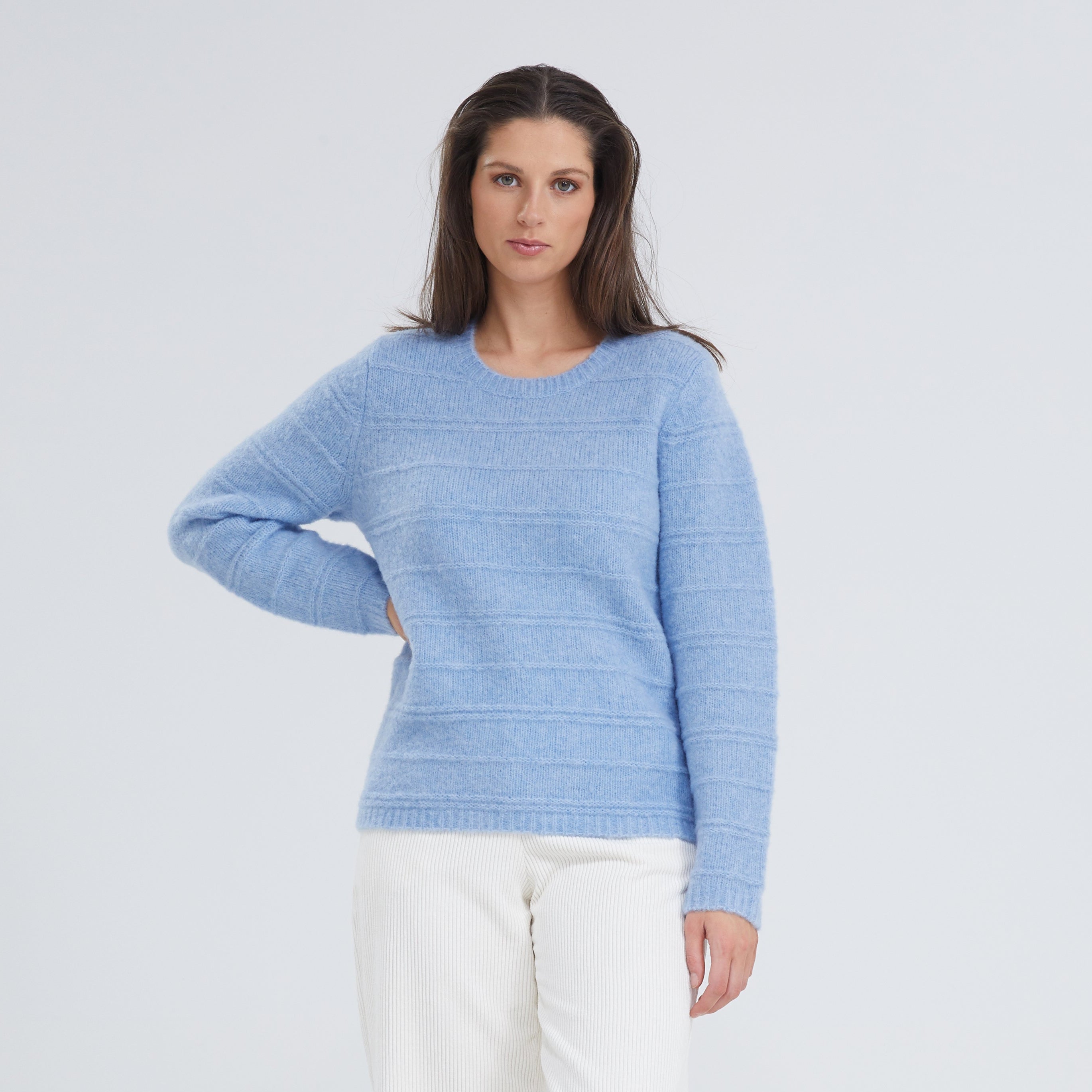 Pull Bleu Pâle Bleu Iv ( Medine/385 )