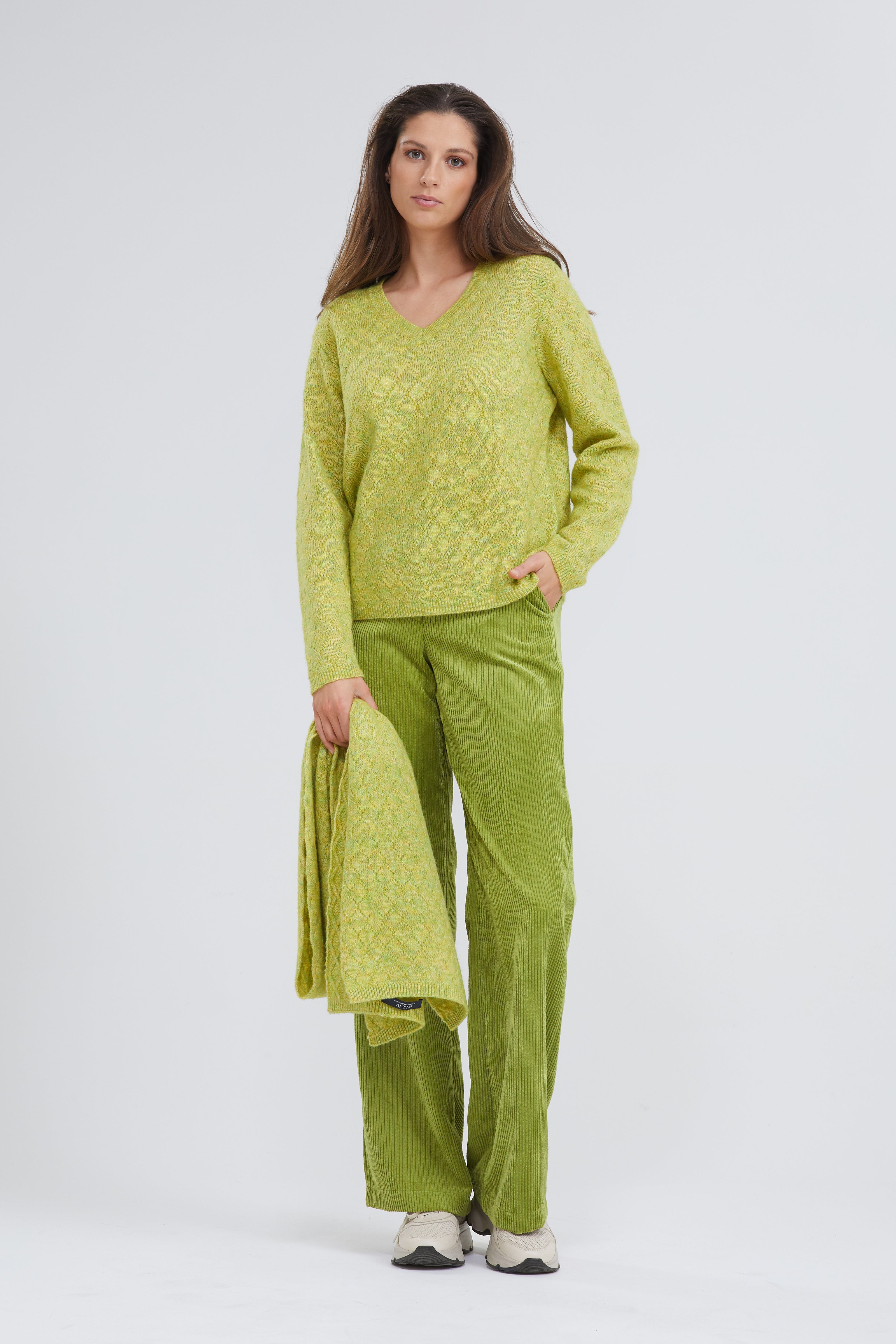 Pantalon Vert Bleu Iv ( Morny/535 )