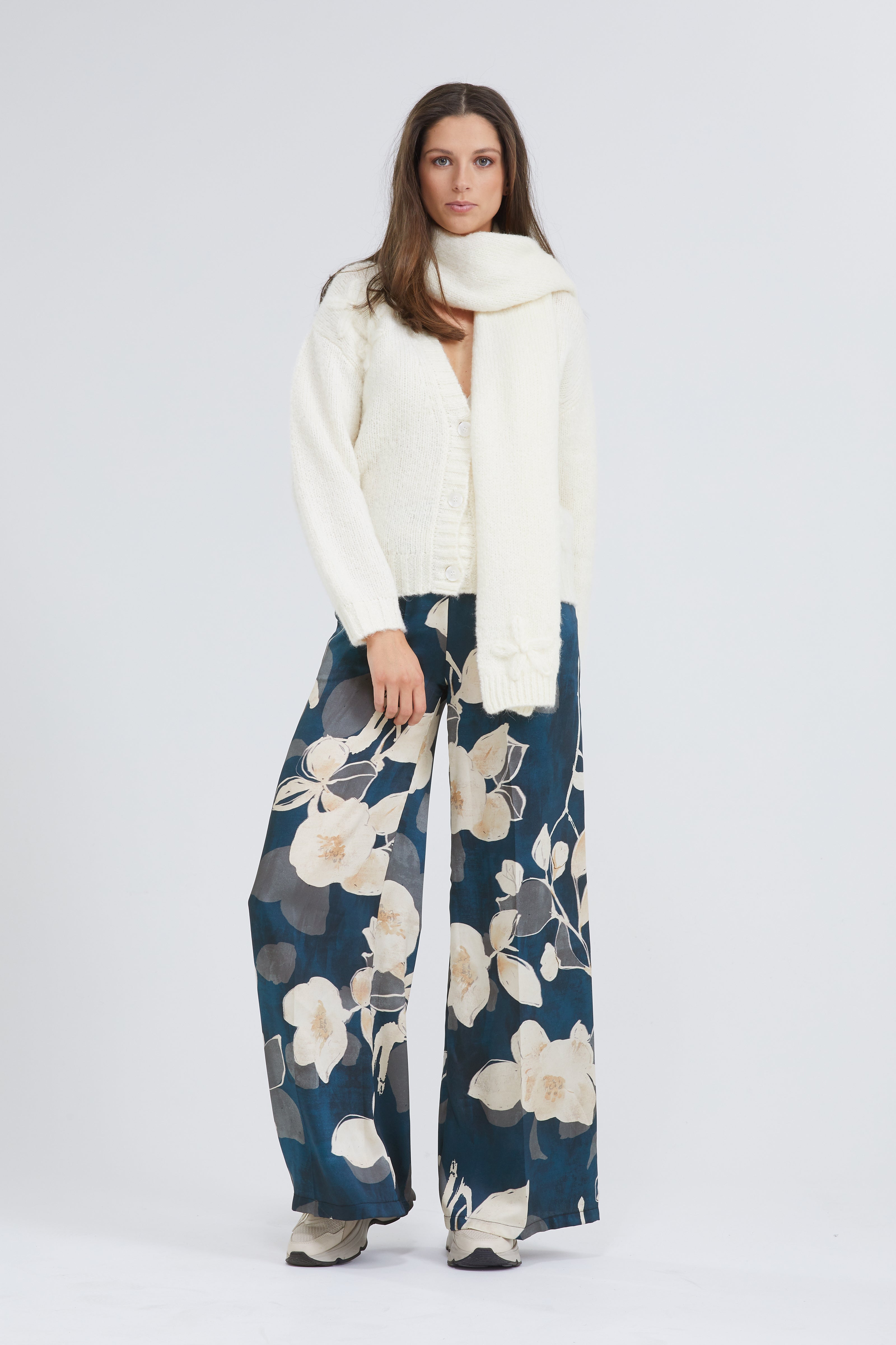 Giletpull Ecru Bleu Iv ( Melis/110 )