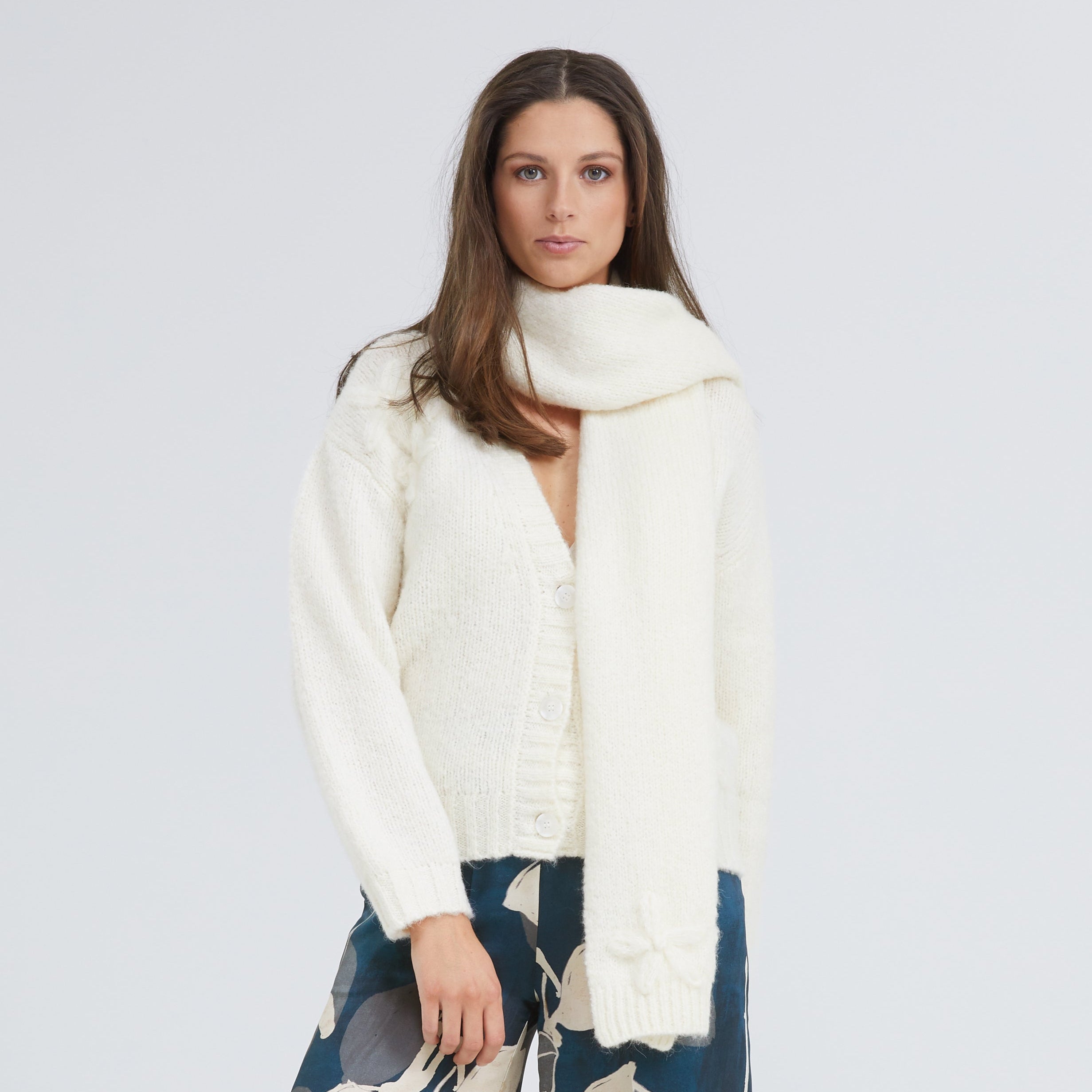 Giletpull Ecru Bleu Iv ( Melis/110 )