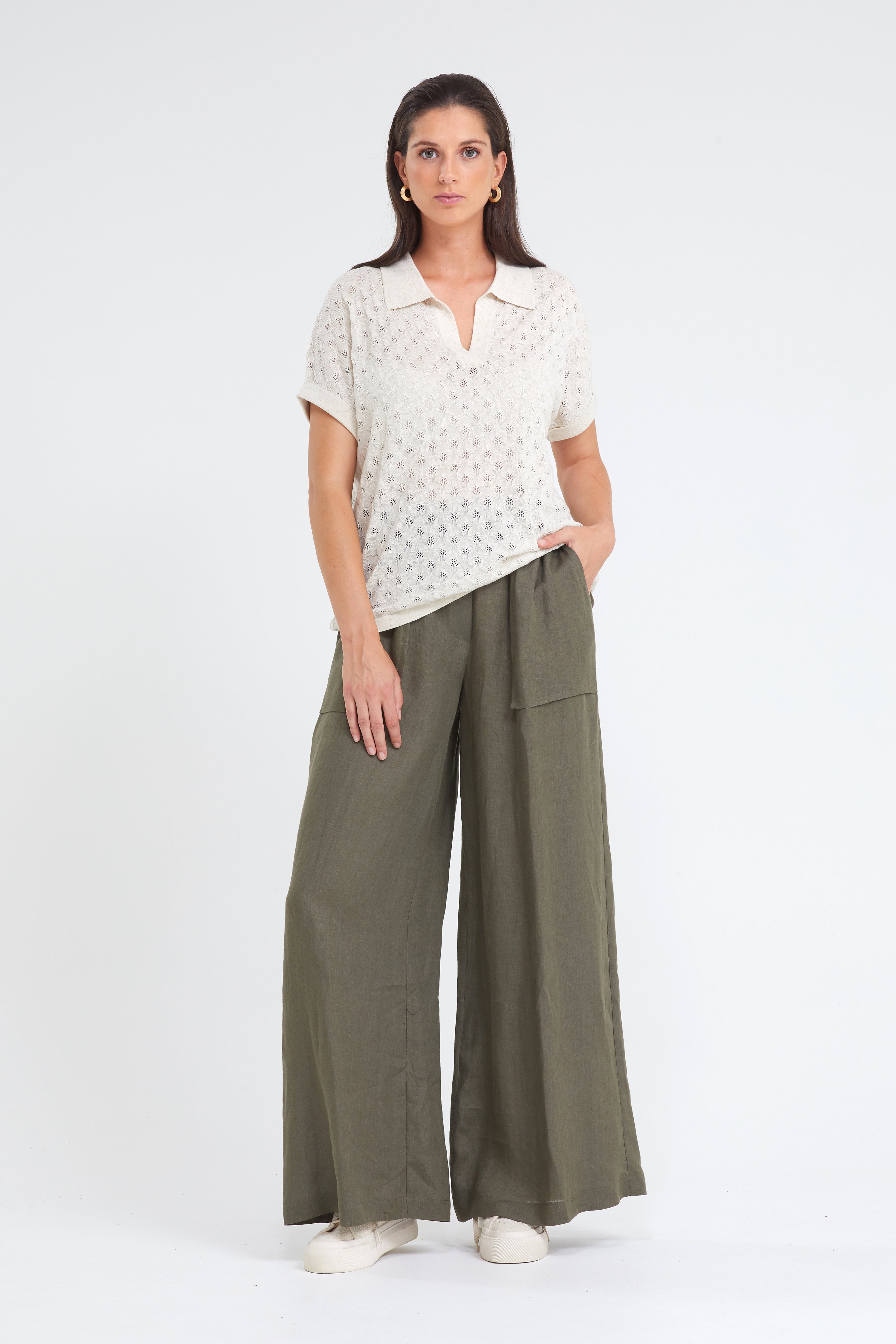 T-Shirt Ecru Blue Iv ( Mendy/110 )