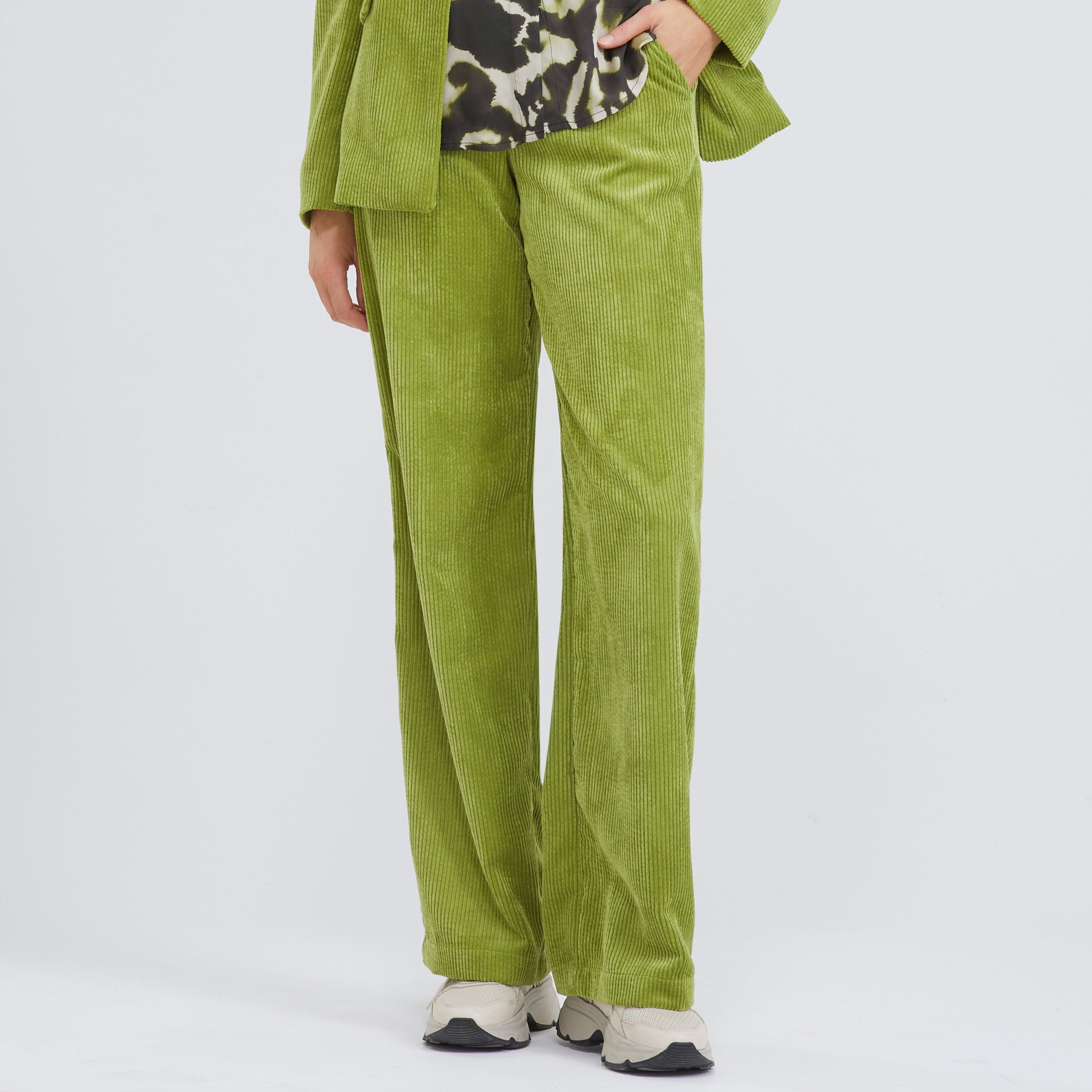 Pantalon Vert Bleu Iv ( Morny/535 )