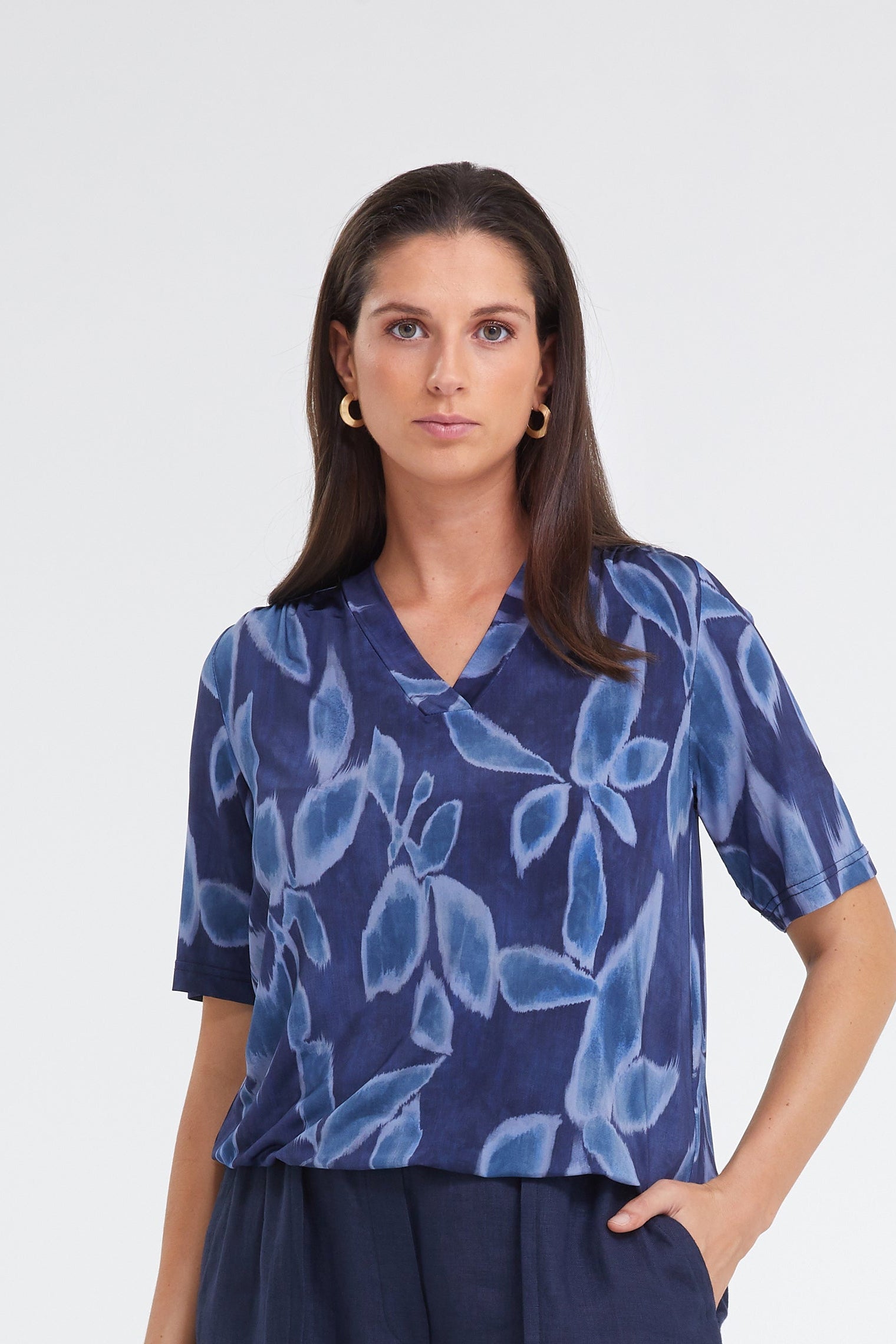 Bloes Donkerblauw Blue Iv ( Modal/304 )