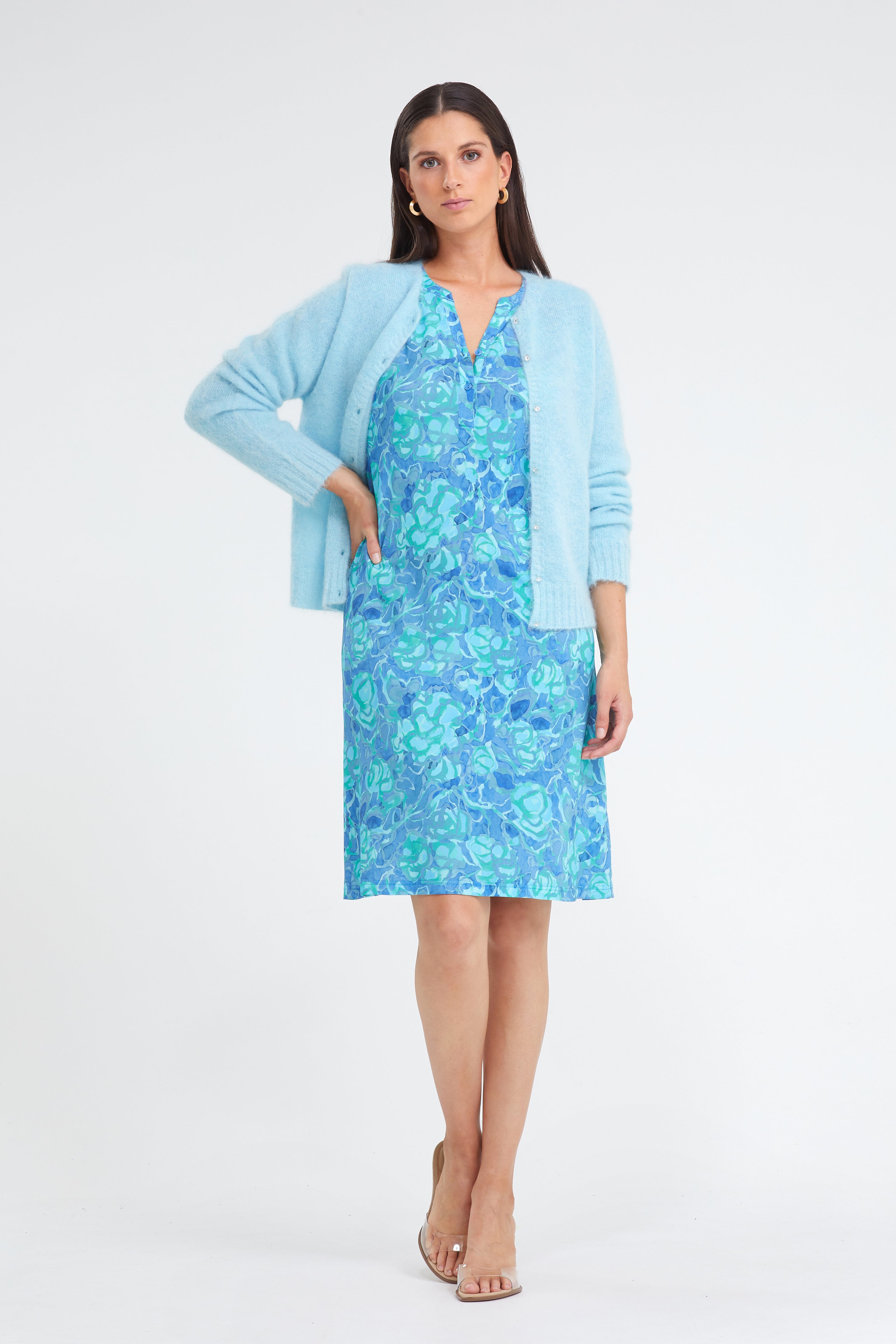 Kleedje Turqoois Blue Iv ( Mora/320 )