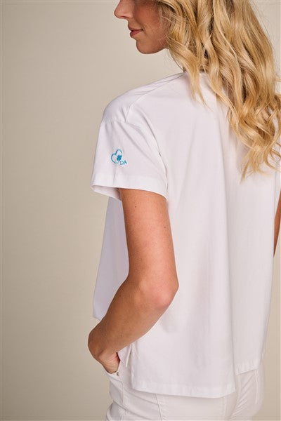 T-Shirt Bleekblauw Due Amanti ( Nolita/Malibu )