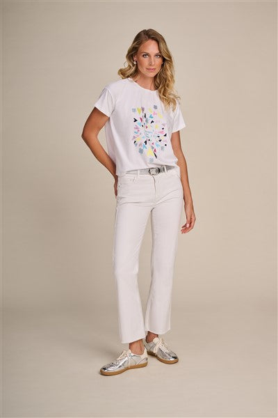 T-Shirt Bleekblauw Due Amanti ( Nolita/Malibu )