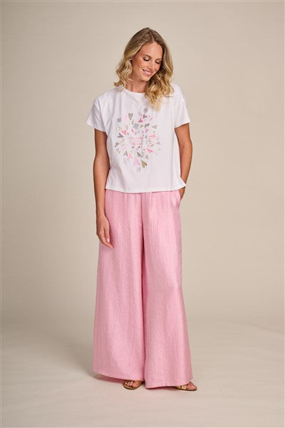 T-Shirt Roze Due Amanti ( Nolita/Santa Barbara )