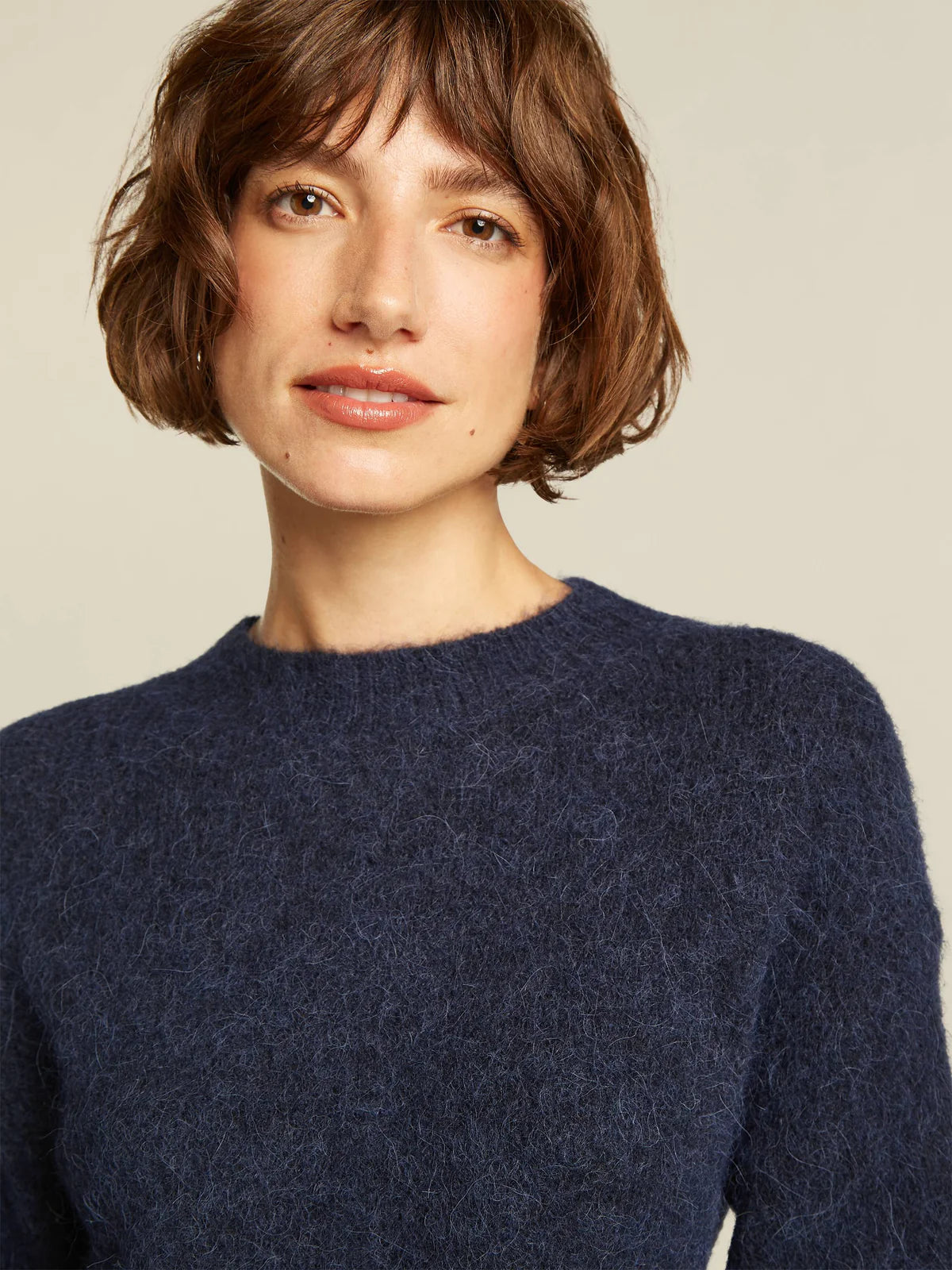 Pull Beaumont bleu foncé (Pennelope/5980)