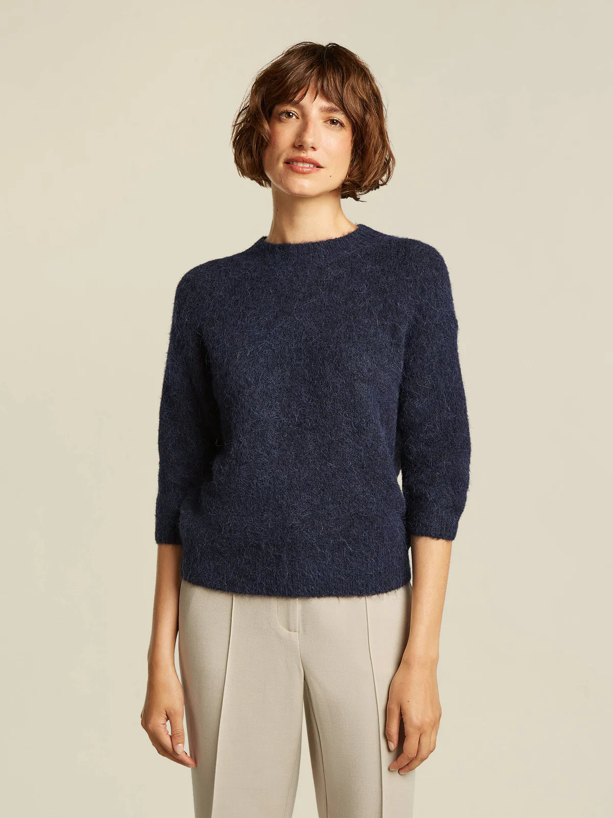 Pull Beaumont bleu foncé (Pennelope/5980)