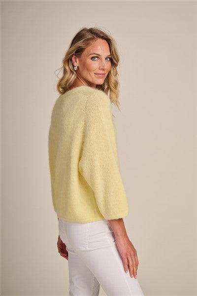 Giletpull Geel Due Amanti ( Quill/Citrus Glow )