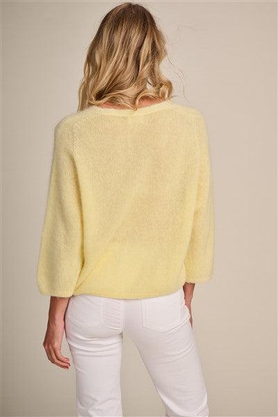 Giletpull Geel Due Amanti ( Quill/Citrus Glow )