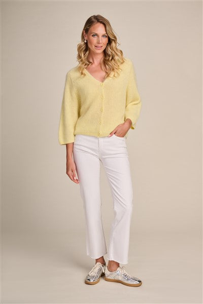 Giletpull Geel Due Amanti ( Quill/Citrus Glow )