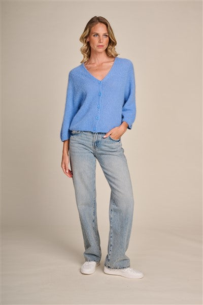 Giletpull Blauw Due Amanti ( Quill/Lily Blue )