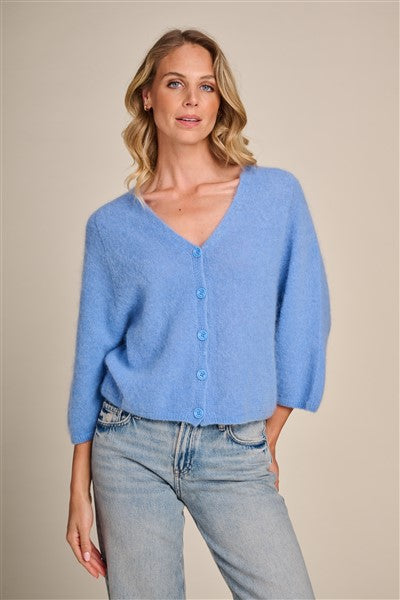 Giletpull Blauw Due Amanti ( Quill/Lily Blue )