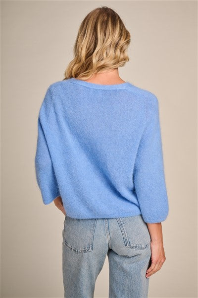 Giletpull Blauw Due Amanti ( Quill/Lily Blue )