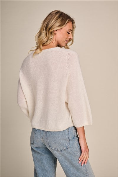 Giletpull Ecru Due Amanti ( Quill/Offwhite )