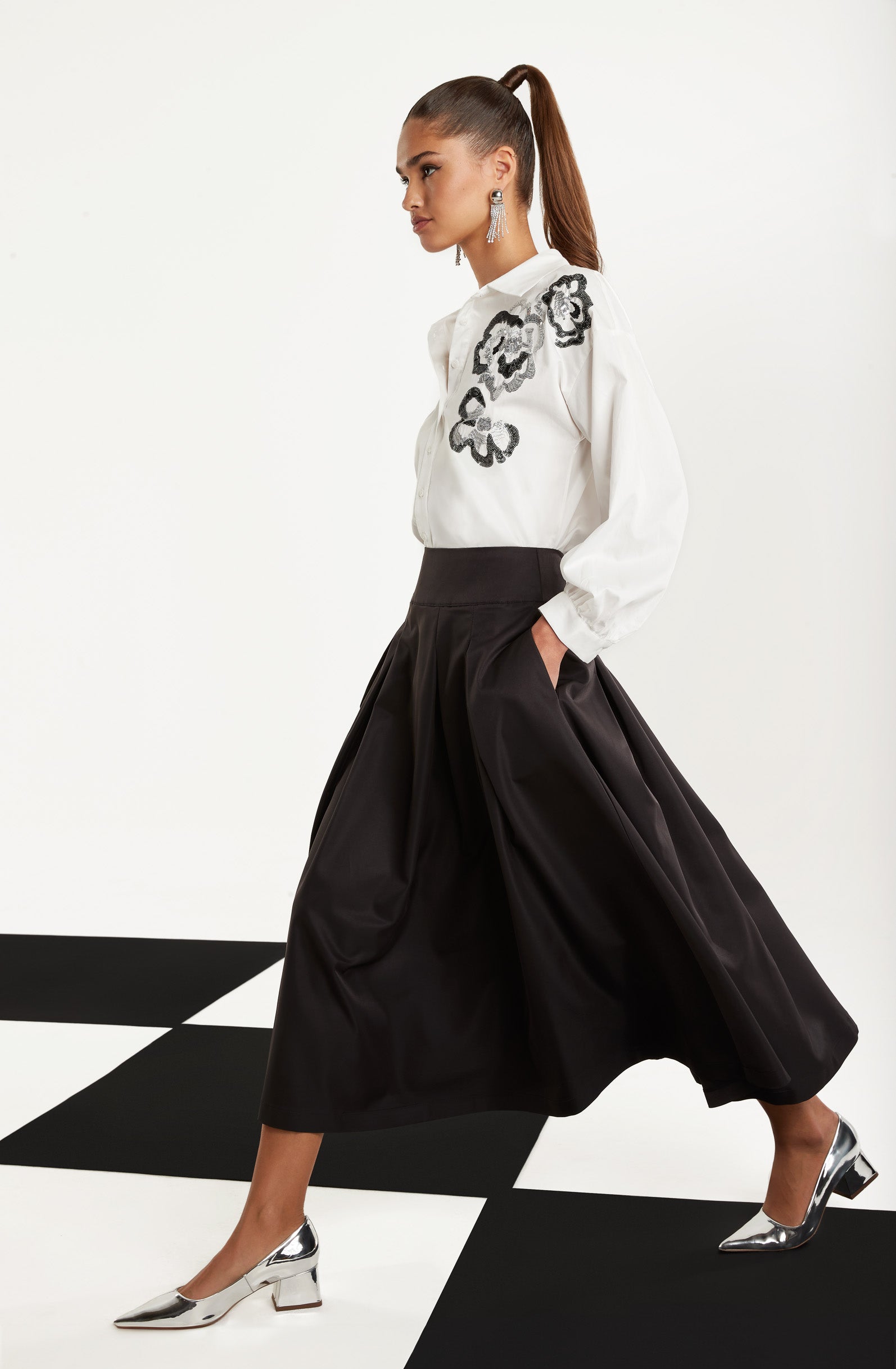 Rok Zwart Senso ( 9980 Kirsi/Black )