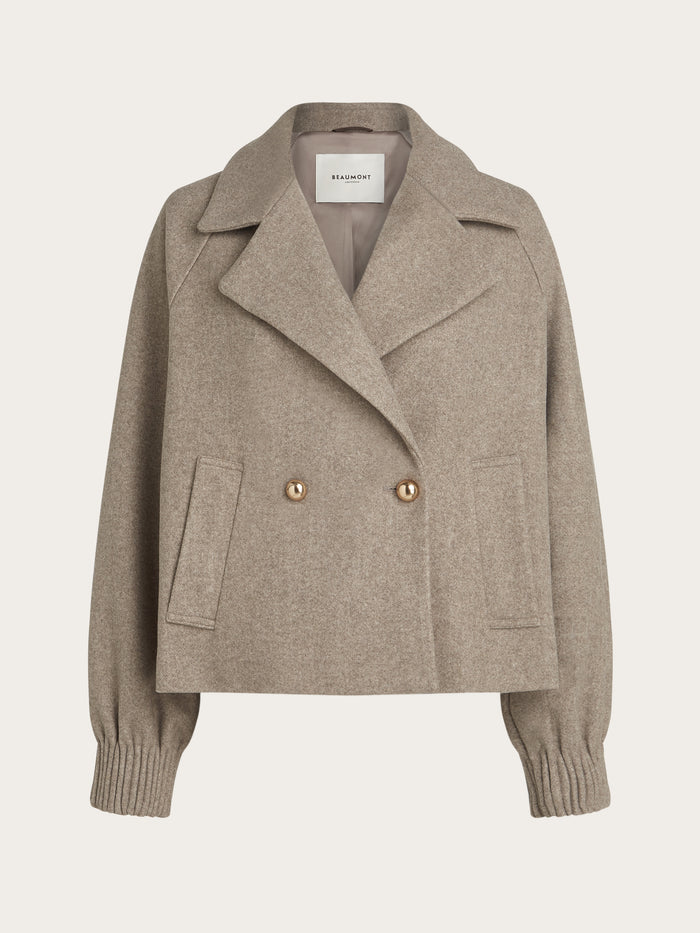 Gilet Taupe Beaumont ( Sabine/2540 )