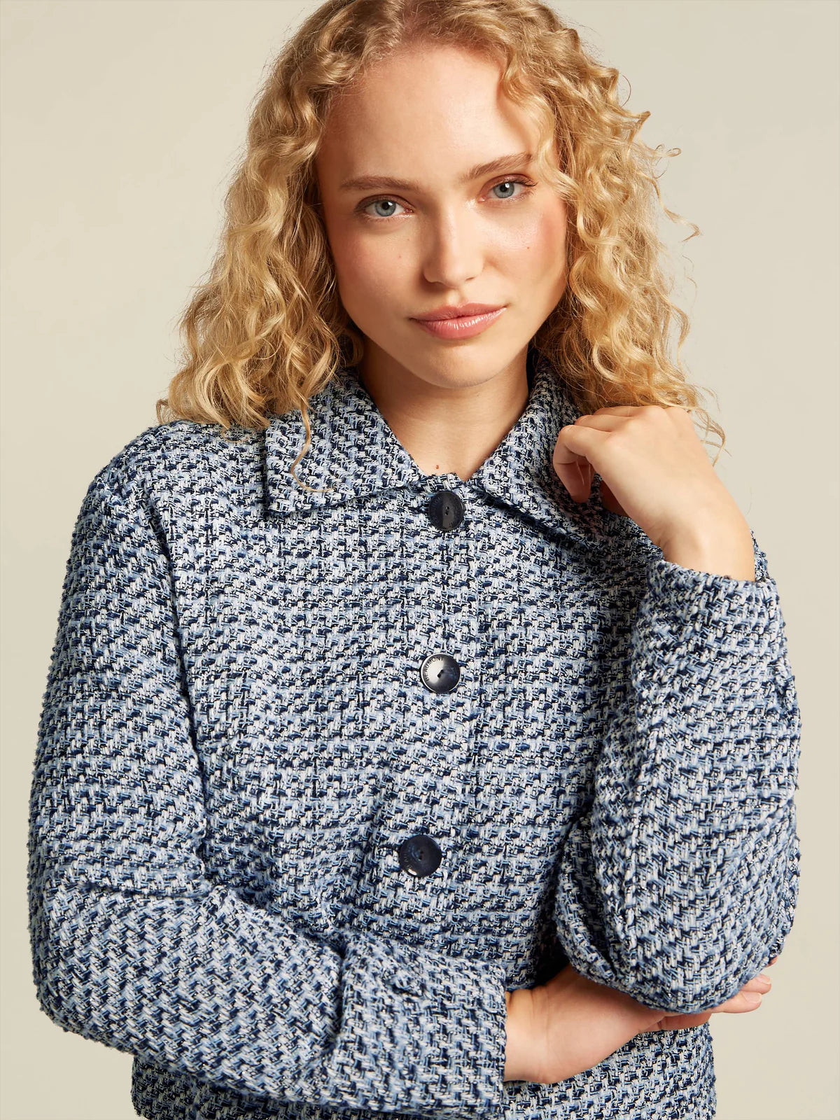 Gilet Bleu Pâle Beaumont (Simona/5980)