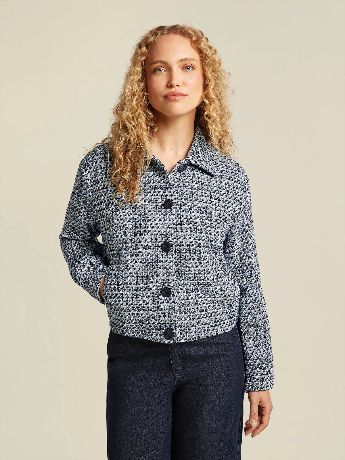 Gilet Bleu Pâle Beaumont (Simona/5980)