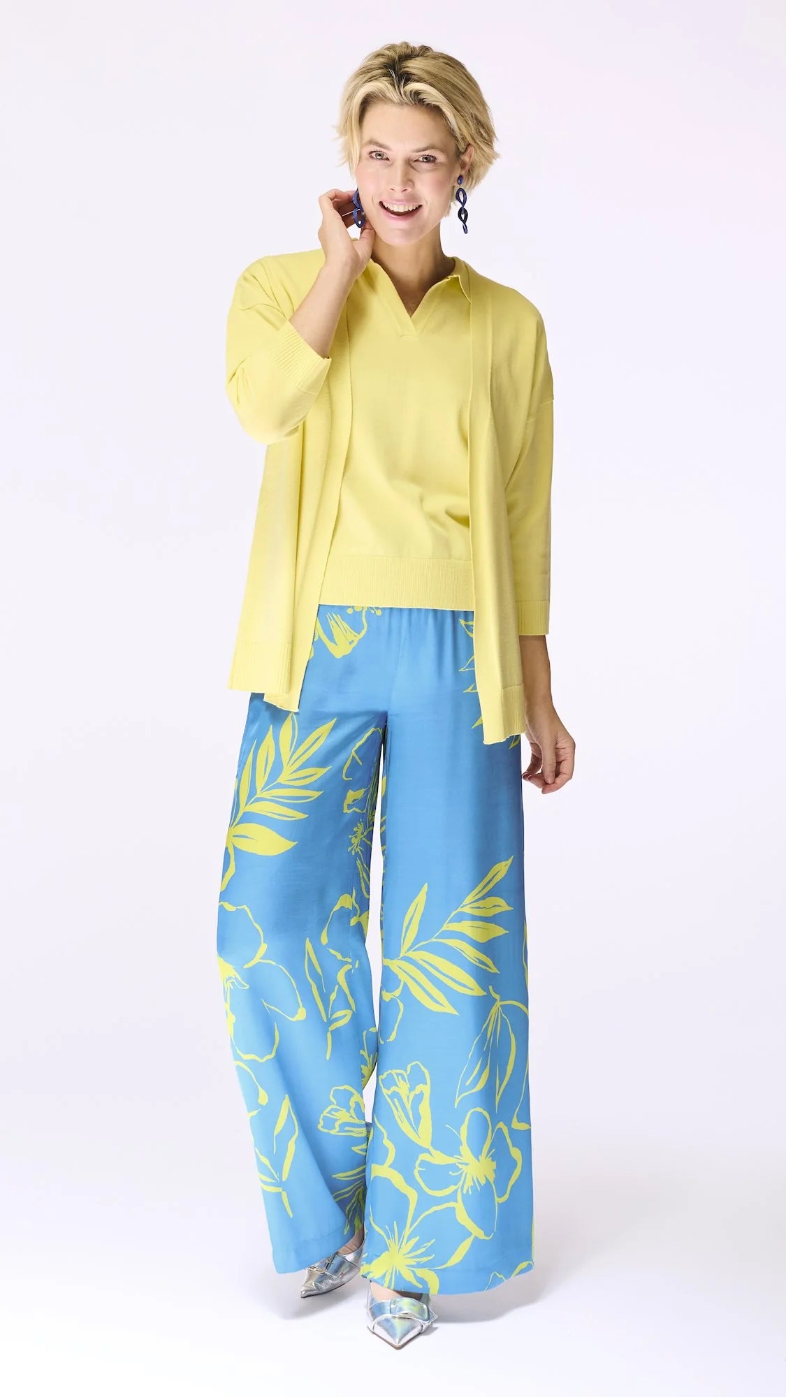 Pull sans manches Yellow Accent Fashion ( Sogno / Lime )