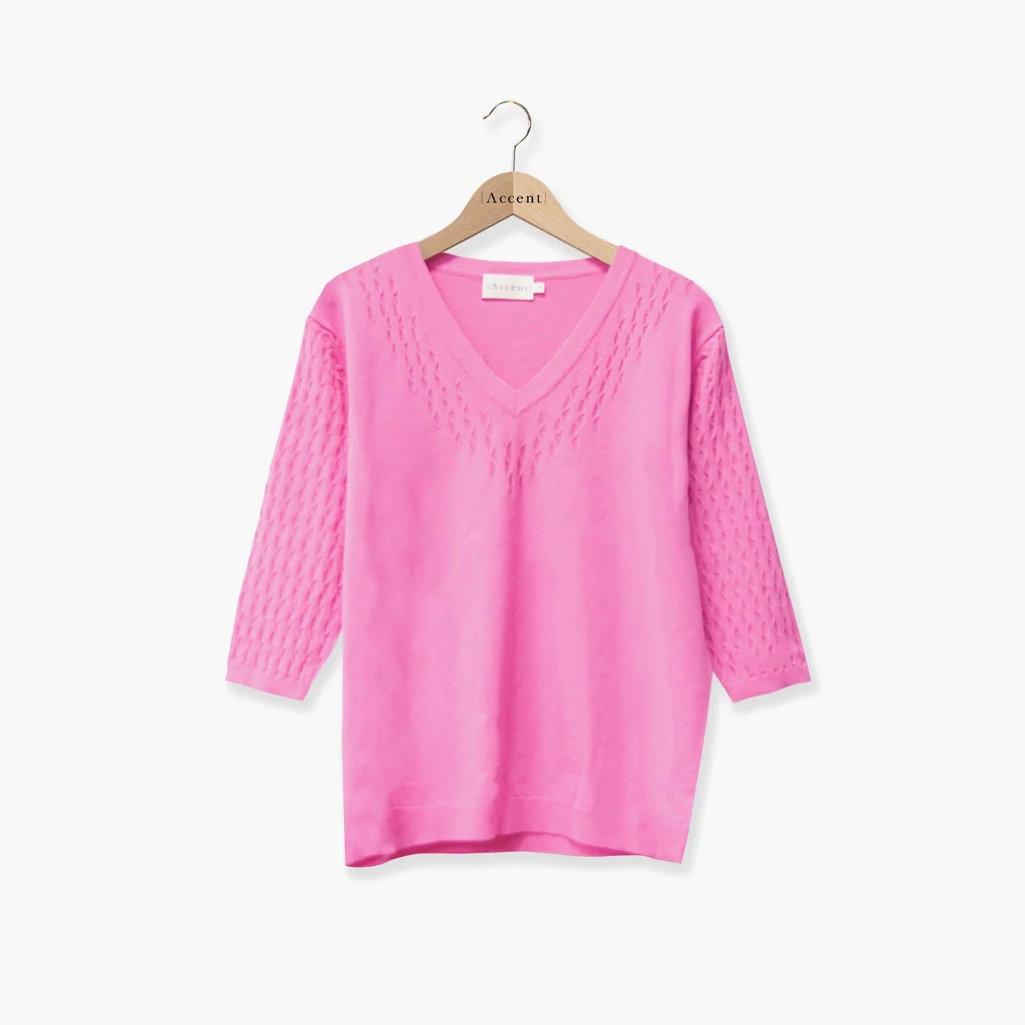 Pull Fuchia Accent Fashion ( Sombra/Pink )