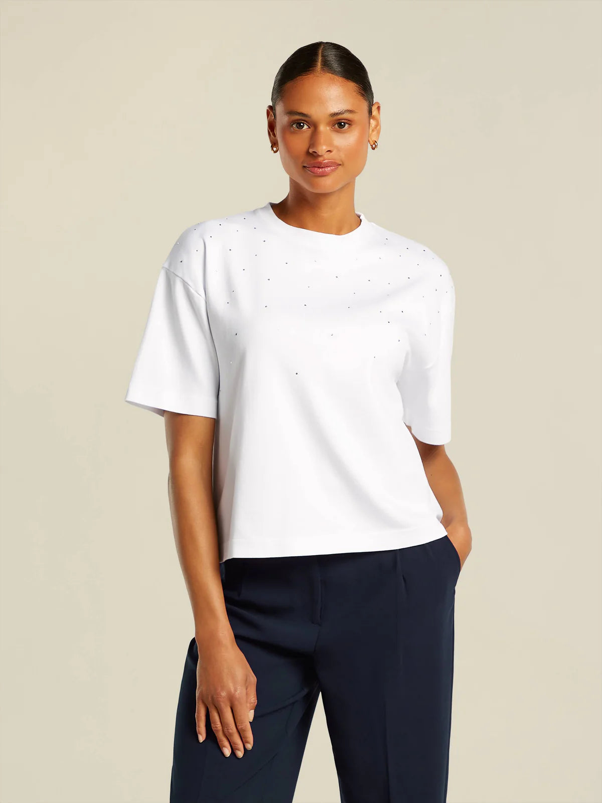 T-Shirt Blanc Beaumont (Soof/1000)